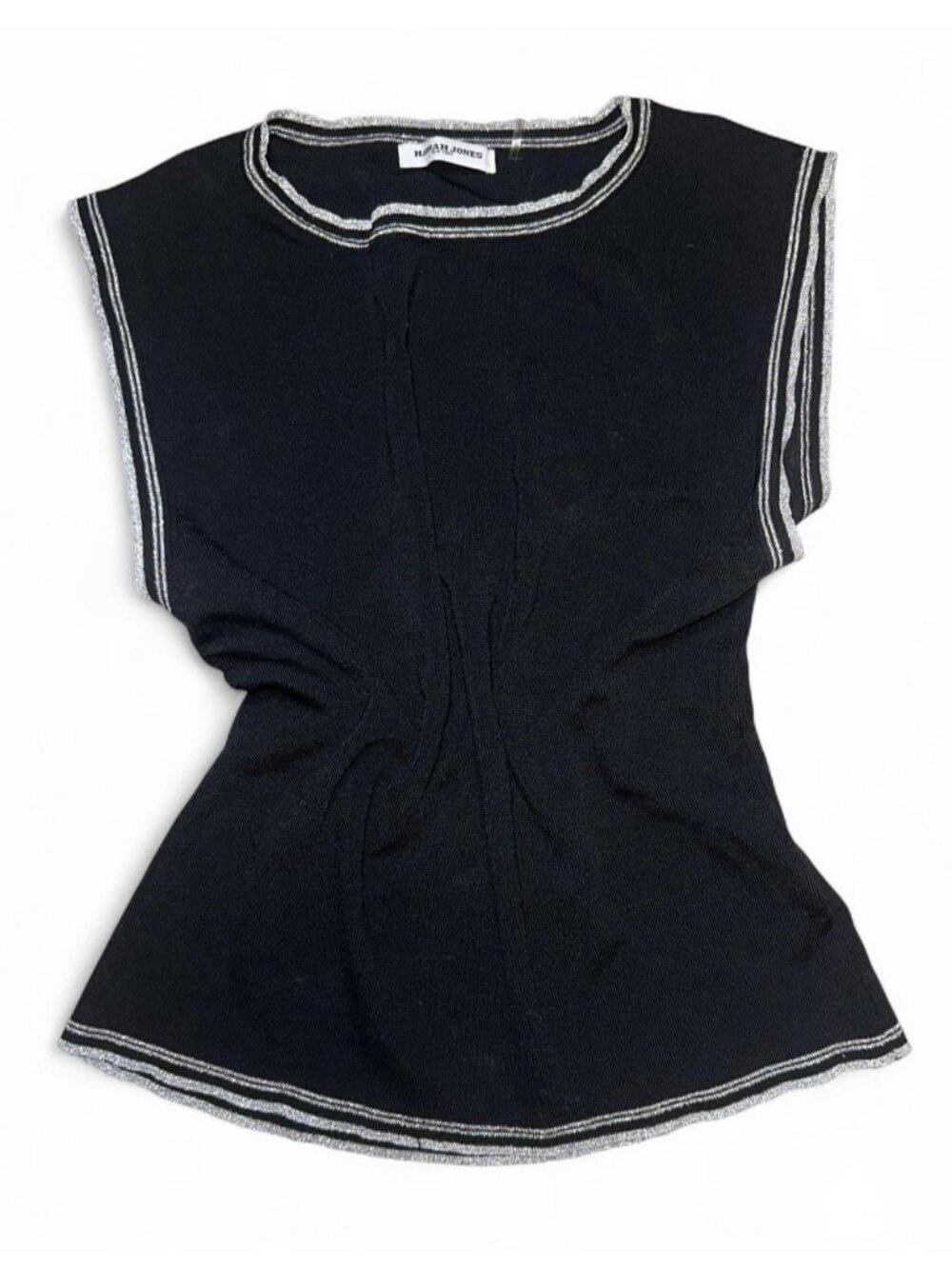 Hannah Jones New York Black Sleeveless Top